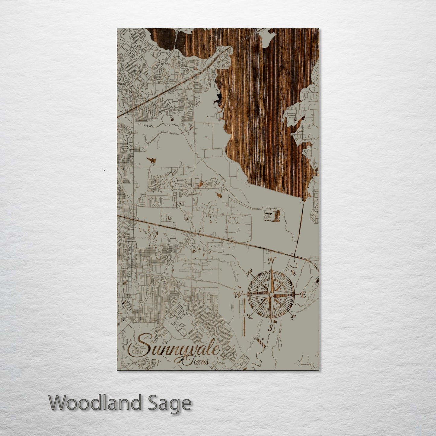 Sunnyvale, Texas Street Map