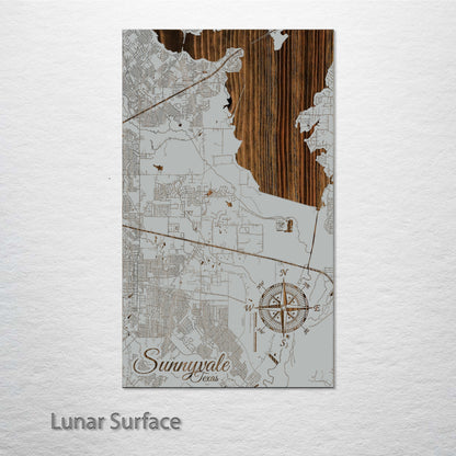 Sunnyvale, Texas Street Map