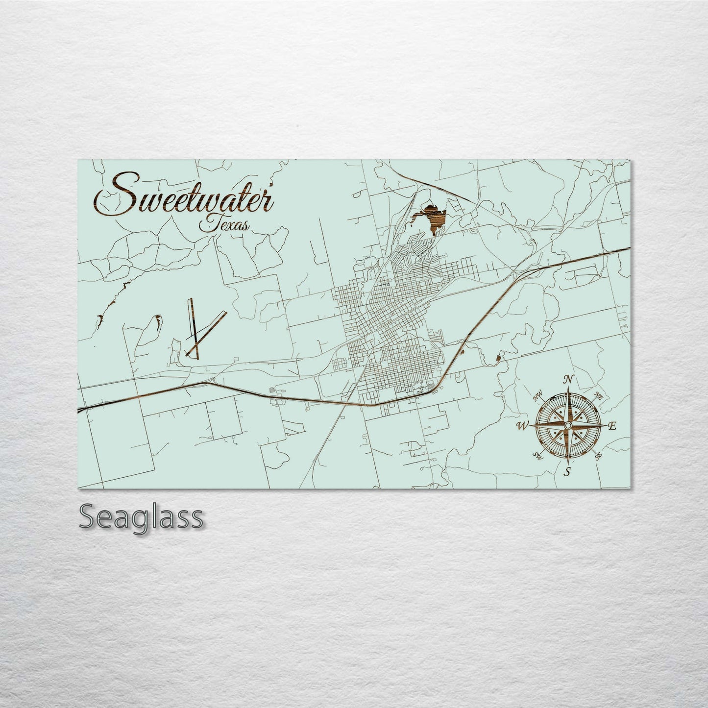 Sweetwater, Texas Street Map