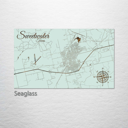Sweetwater, Texas Street Map