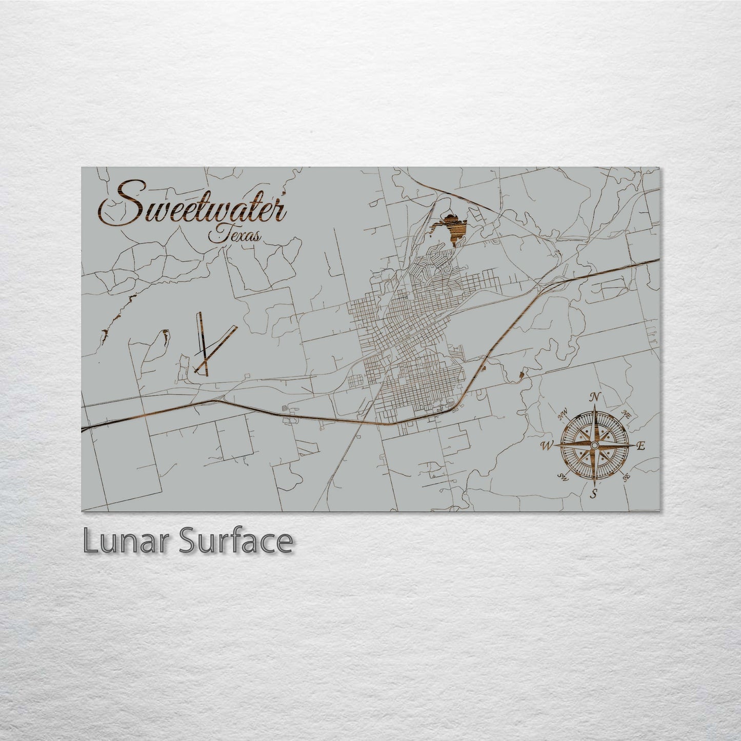 Sweetwater, Texas Street Map