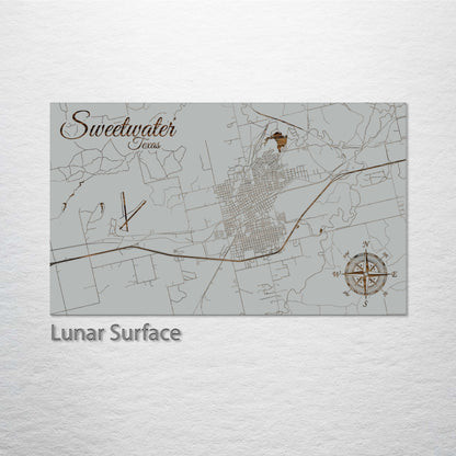 Sweetwater, Texas Street Map