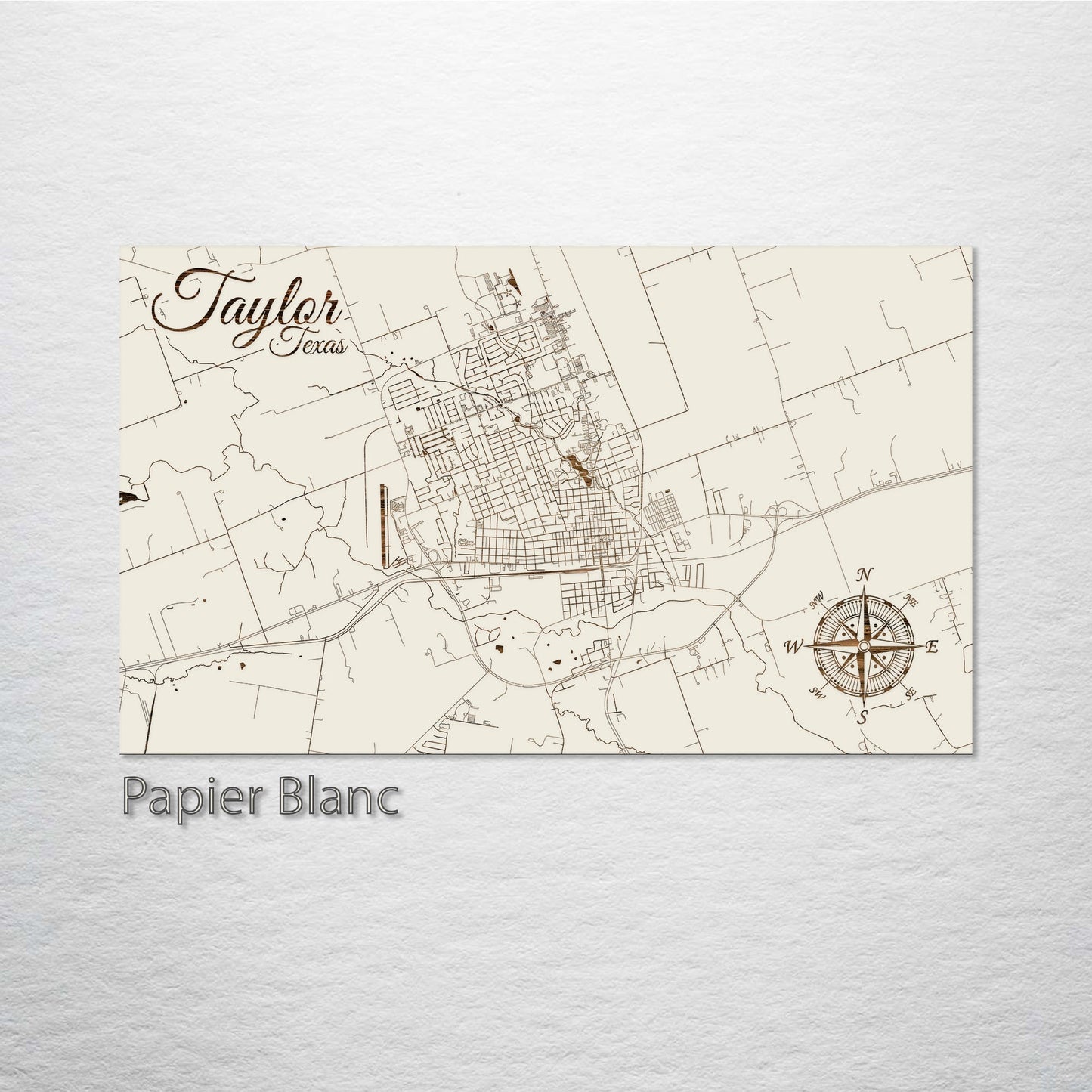 Taylor, Texas Street Map