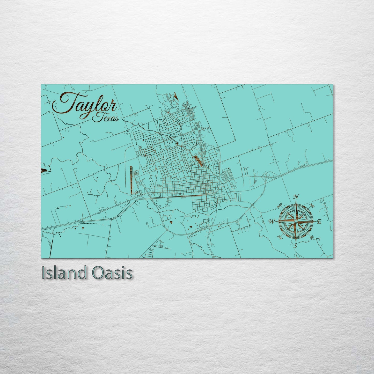 Taylor, Texas Street Map