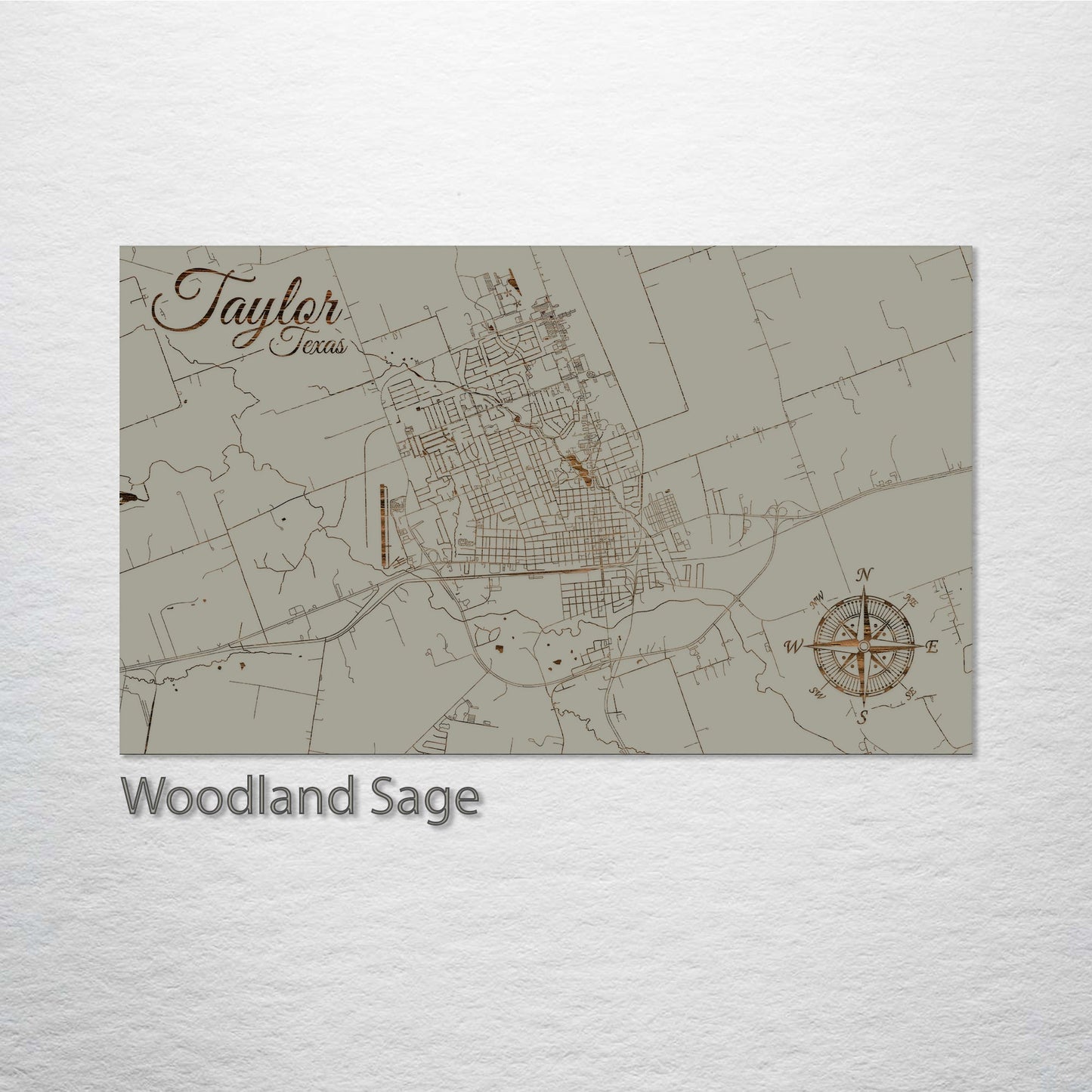 Taylor, Texas Street Map