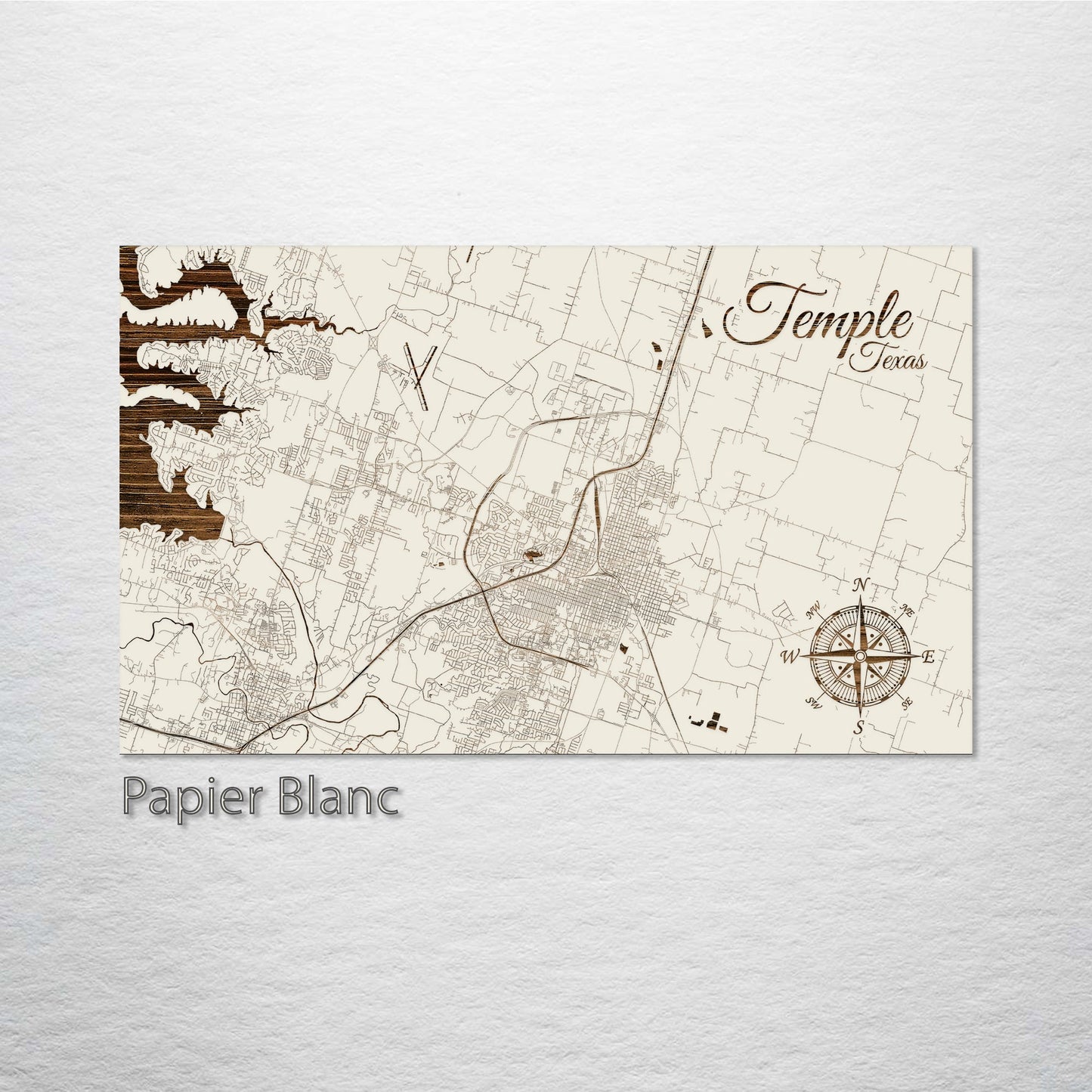 Temple, Texas Street Map