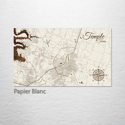 Temple, Texas Street Map