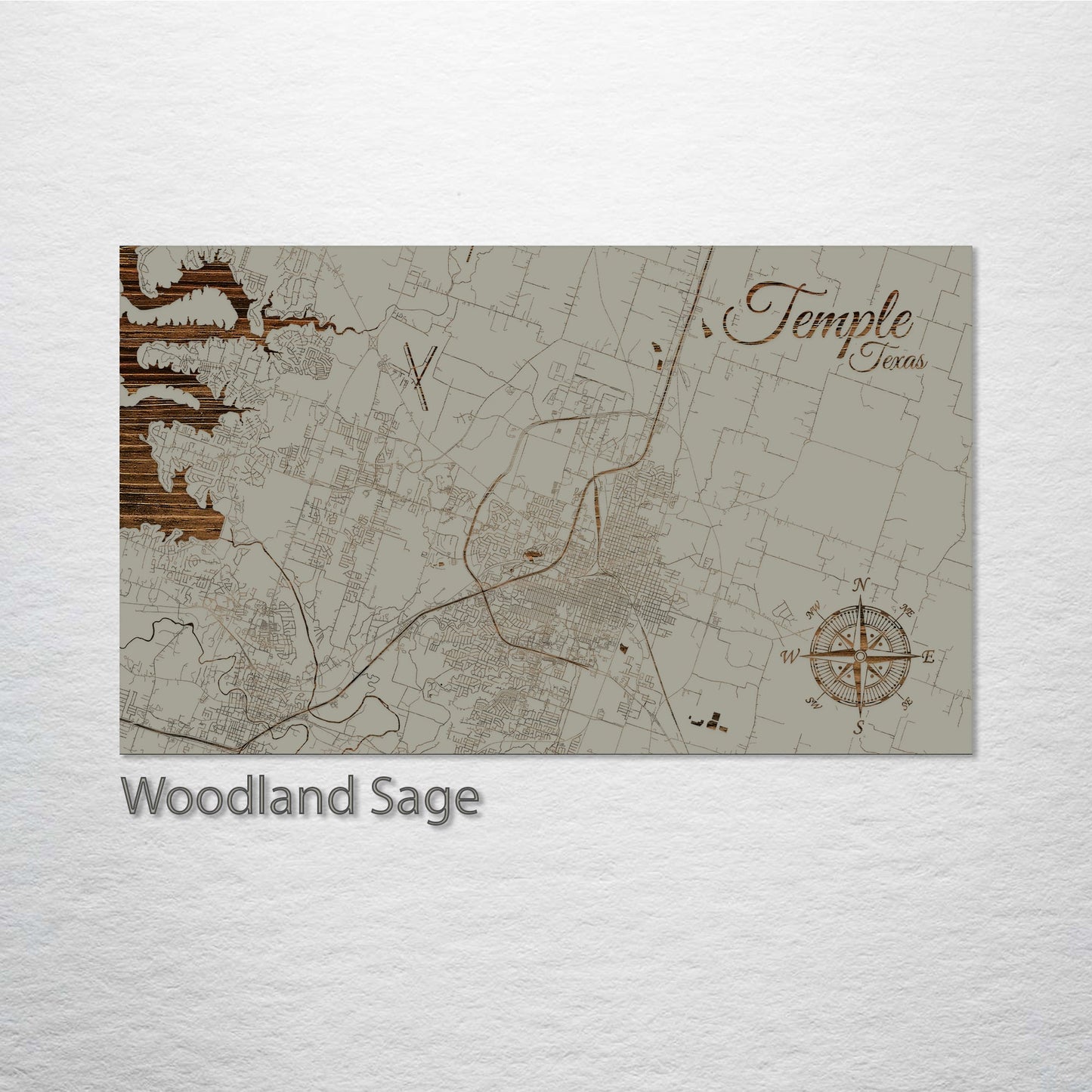 Temple, Texas Street Map