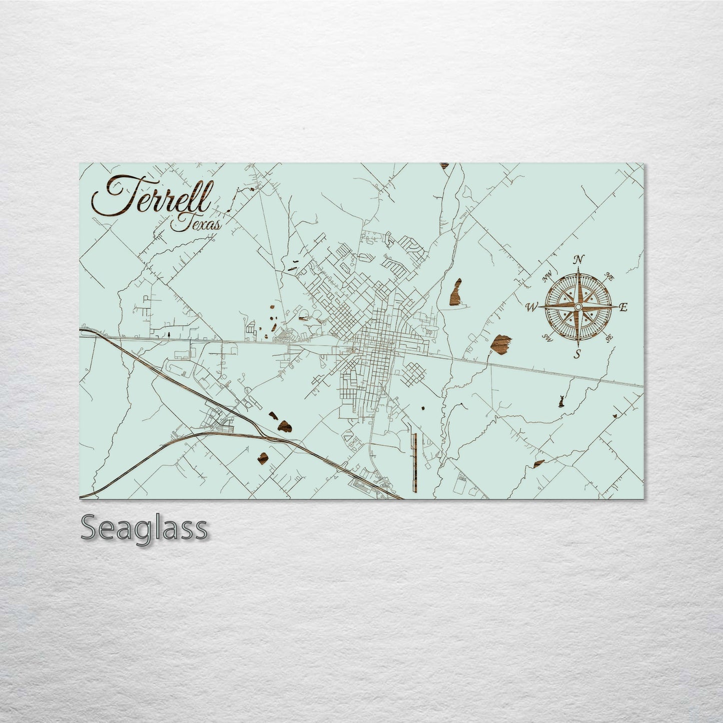 Terrell, Texas Street Map