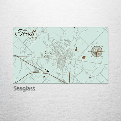 Terrell, Texas Street Map