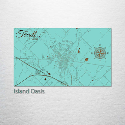 Terrell, Texas Street Map