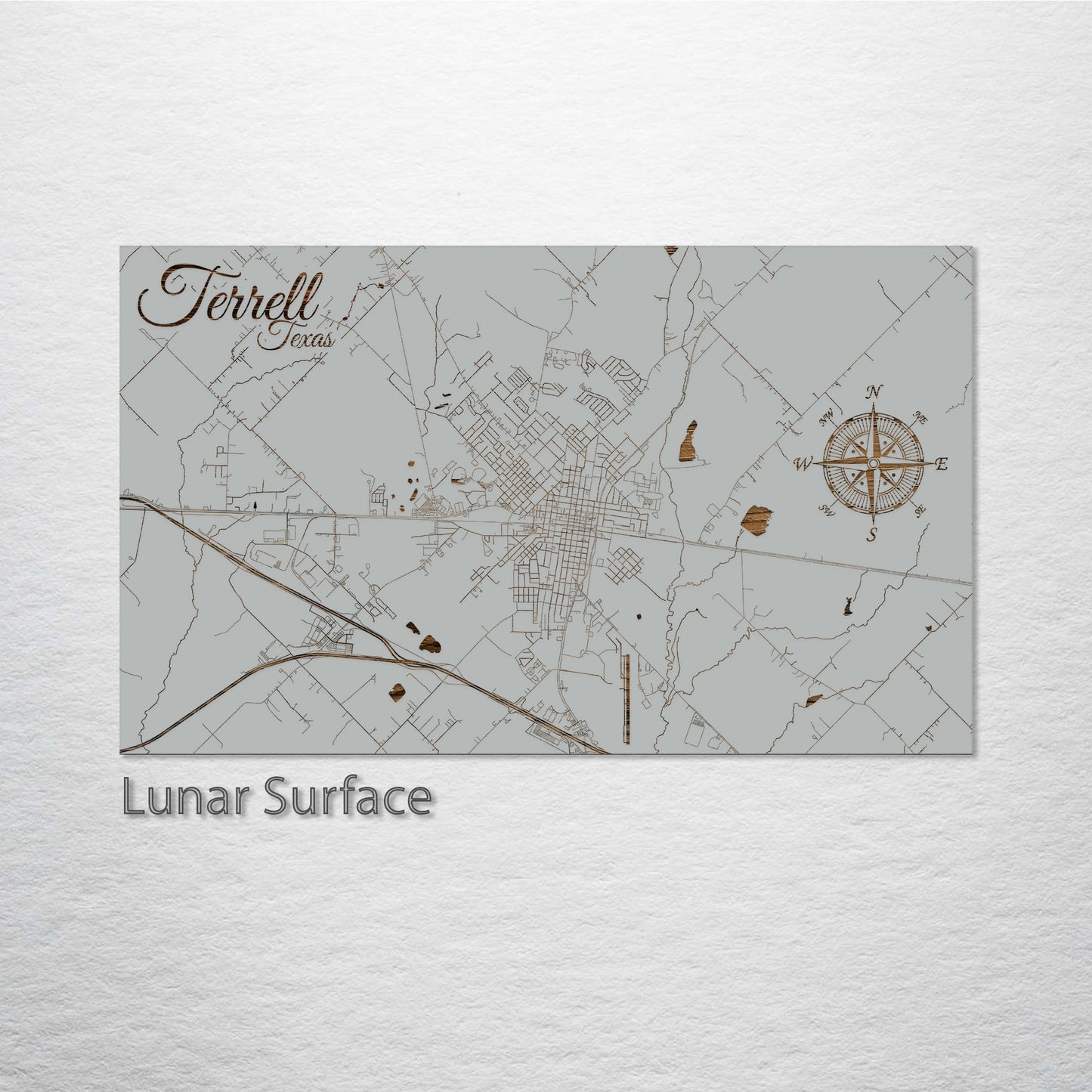 Terrell, Texas Street Map