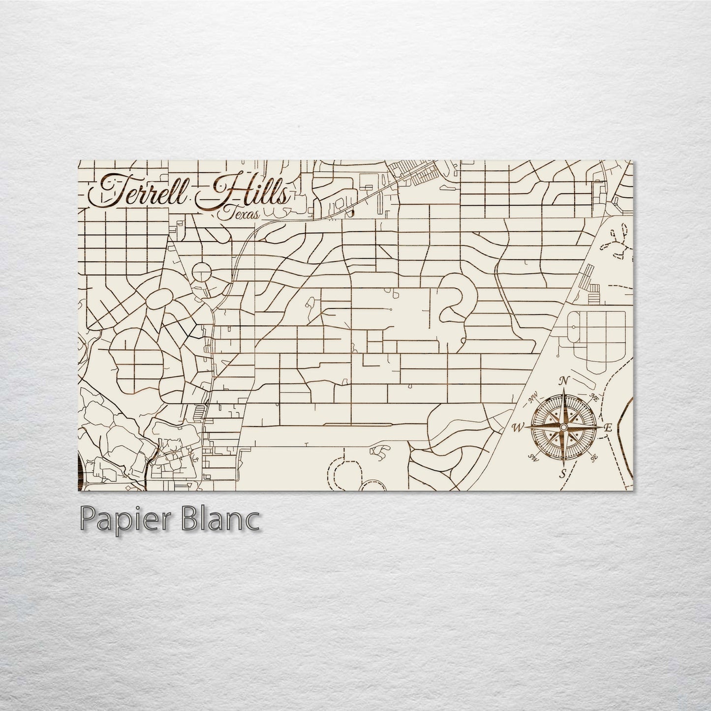 Terrell Hills, Texas Street Map