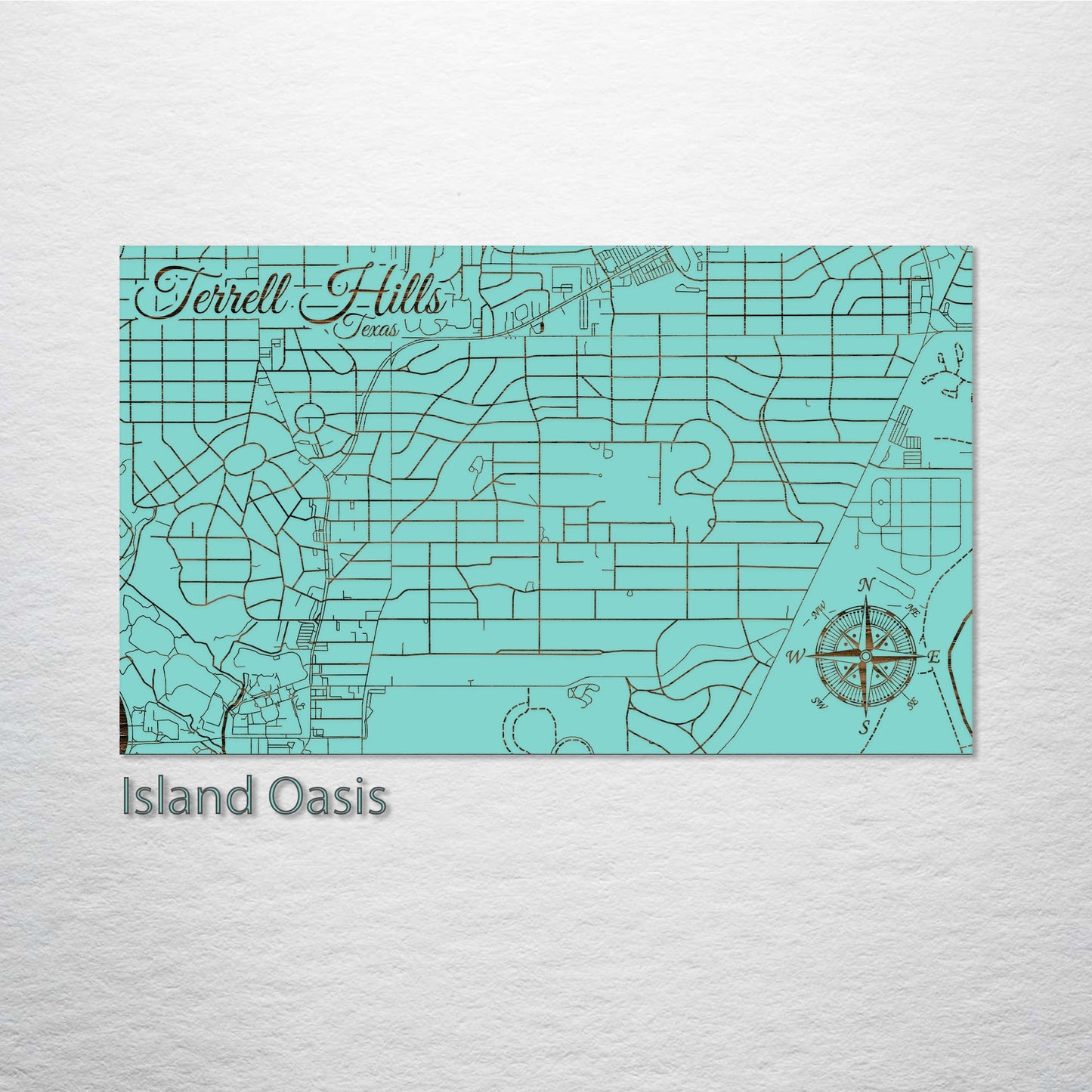 Terrell Hills, Texas Street Map