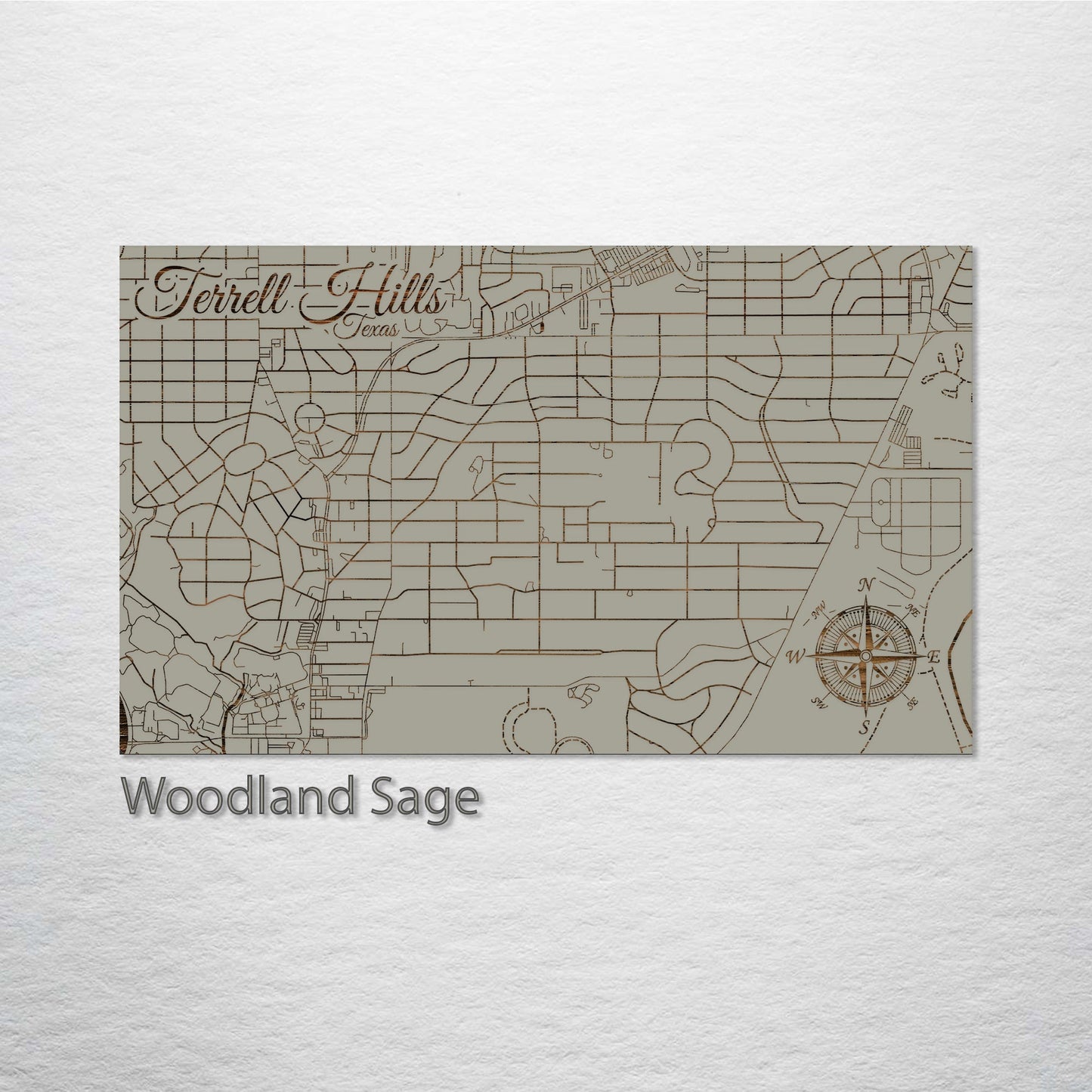 Terrell Hills, Texas Street Map