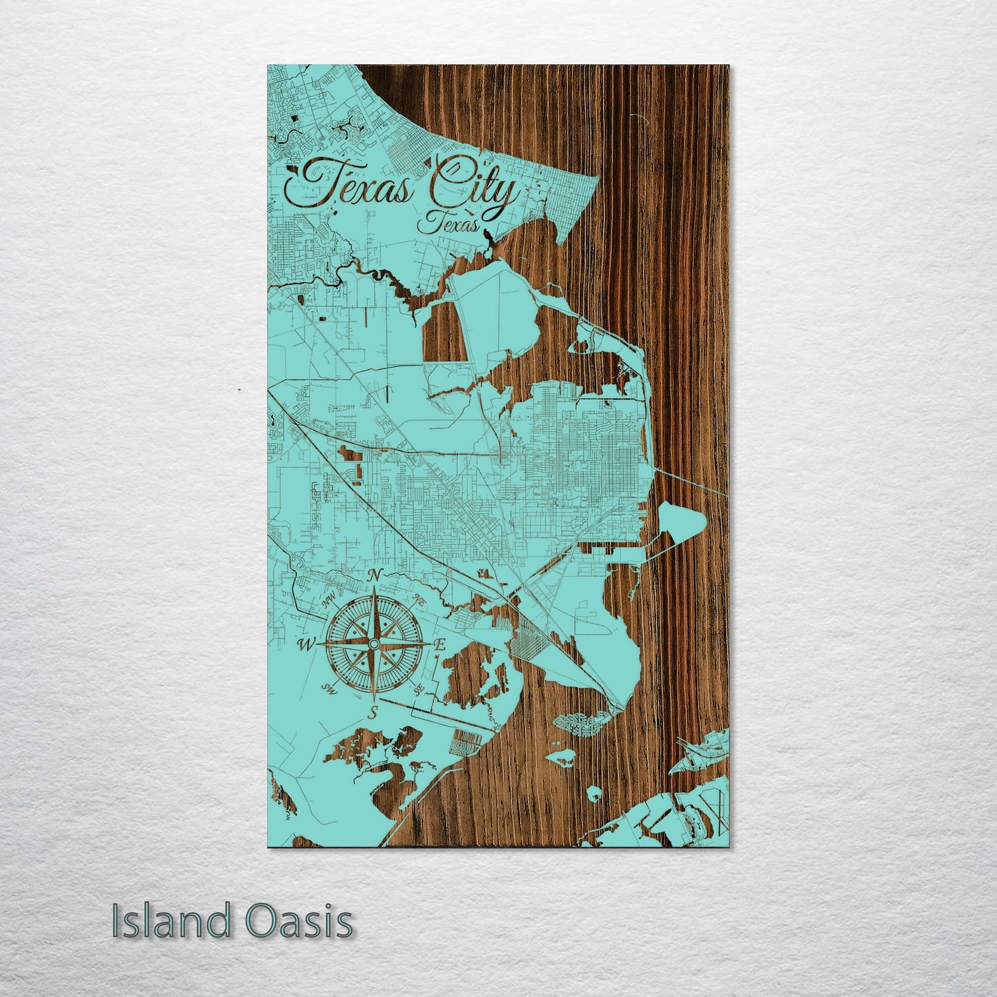 Texas City, Texas Street Map