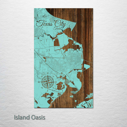 Texas City, Texas Street Map