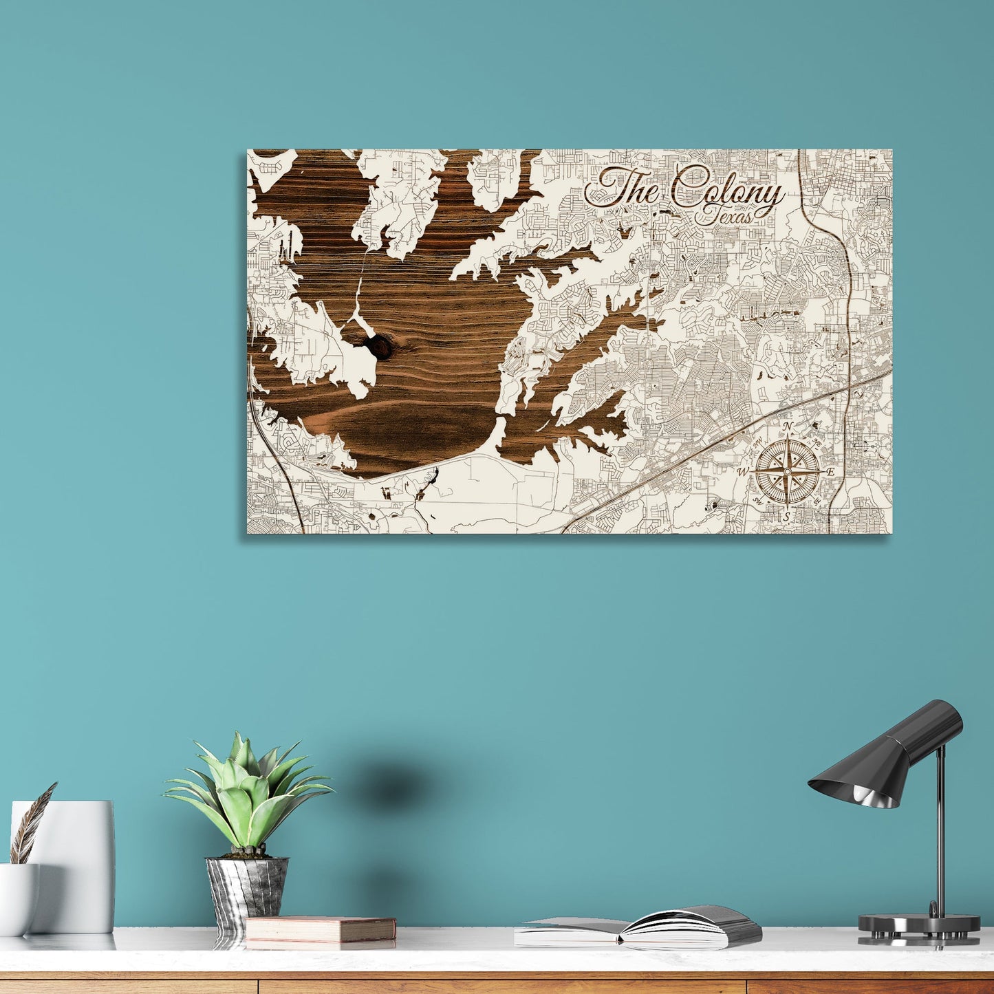 The Colony, Texas Street Map