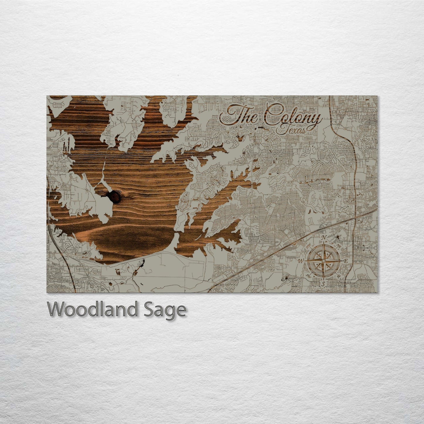 The Colony, Texas Street Map