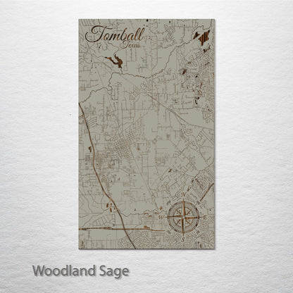 Tomball, Texas Street Map