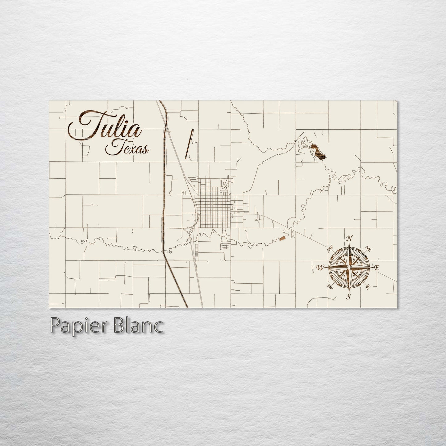 Tulia, Texas Street Map