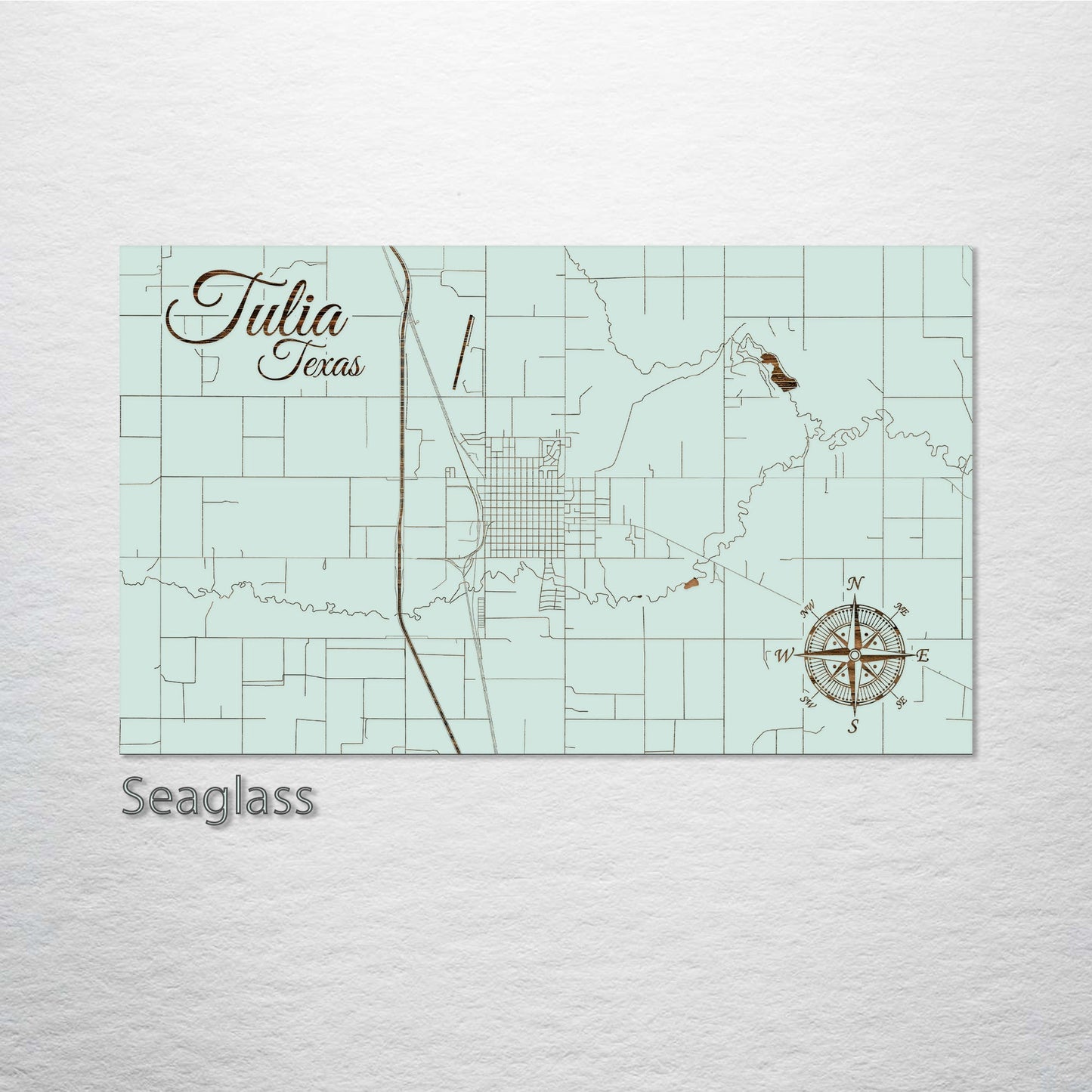 Tulia, Texas Street Map