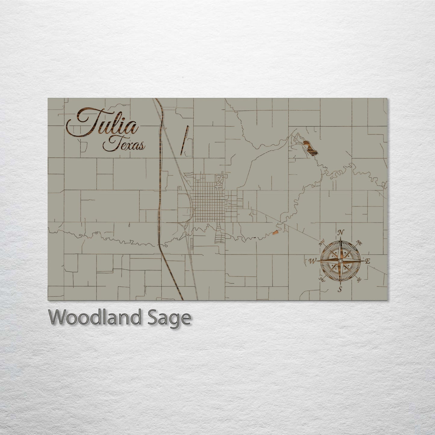 Tulia, Texas Street Map