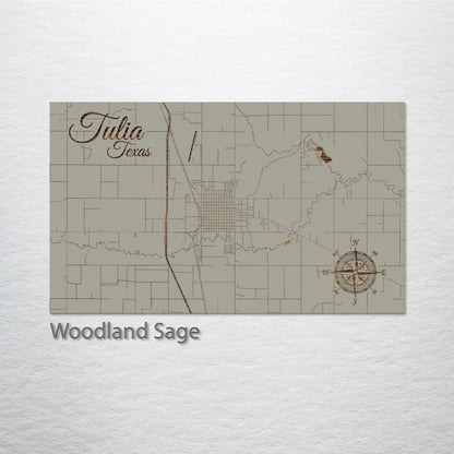 Tulia, Texas Street Map