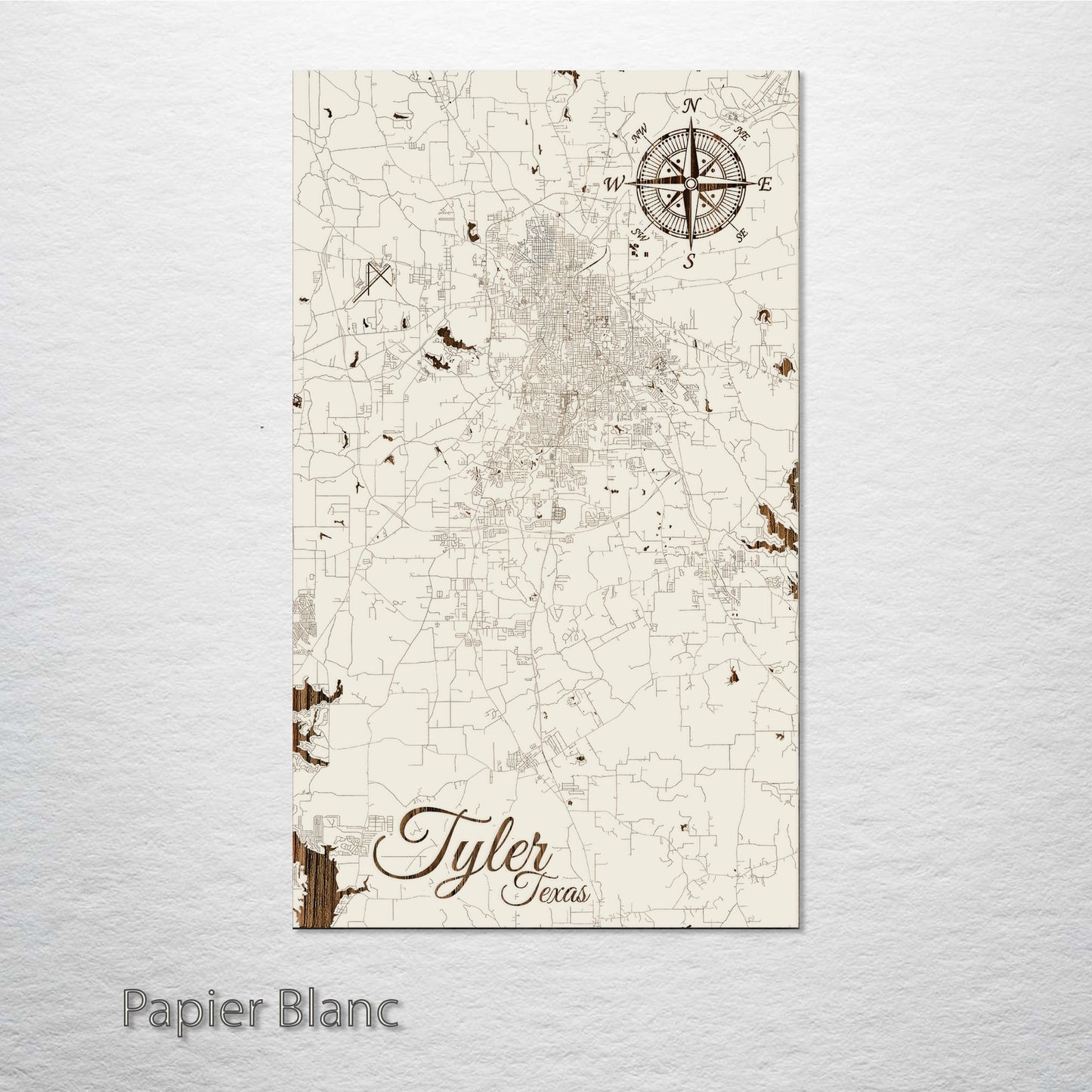Tyler, Texas Street Map