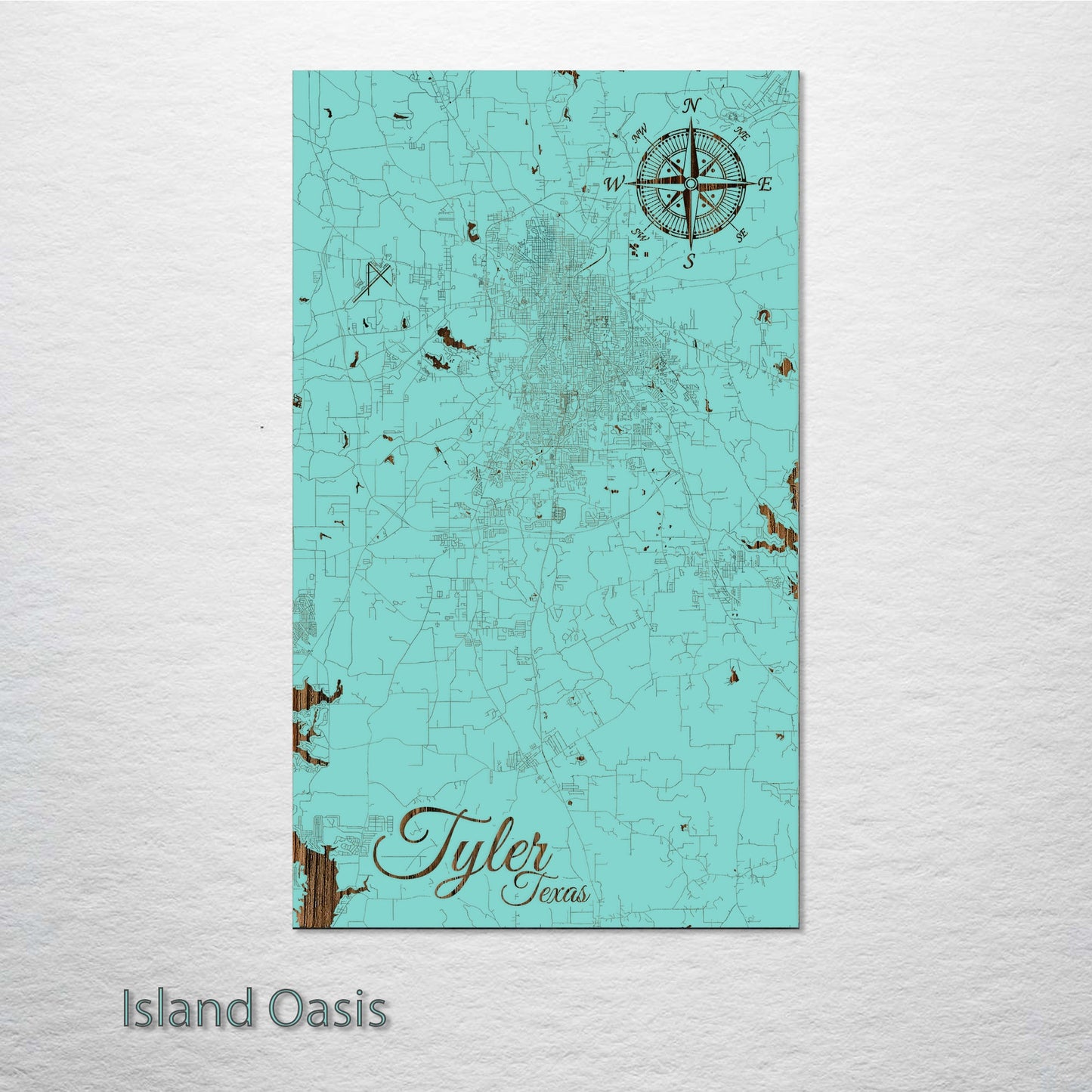 Tyler, Texas Street Map