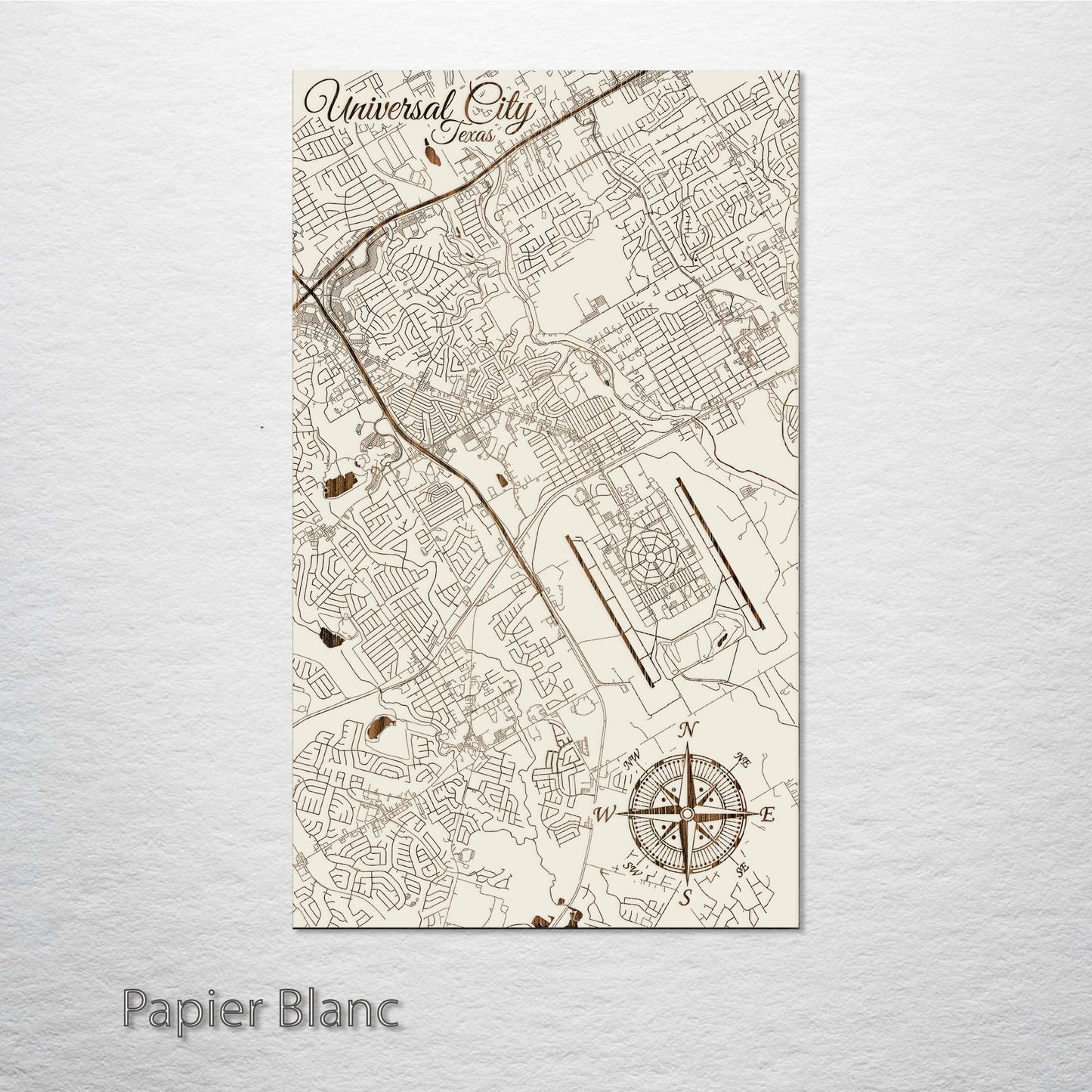 Universal City, Texas Street Map