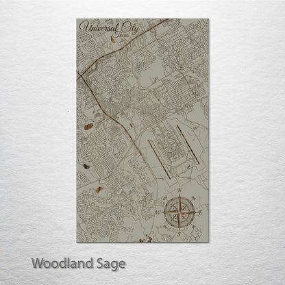 Universal City, Texas Street Map