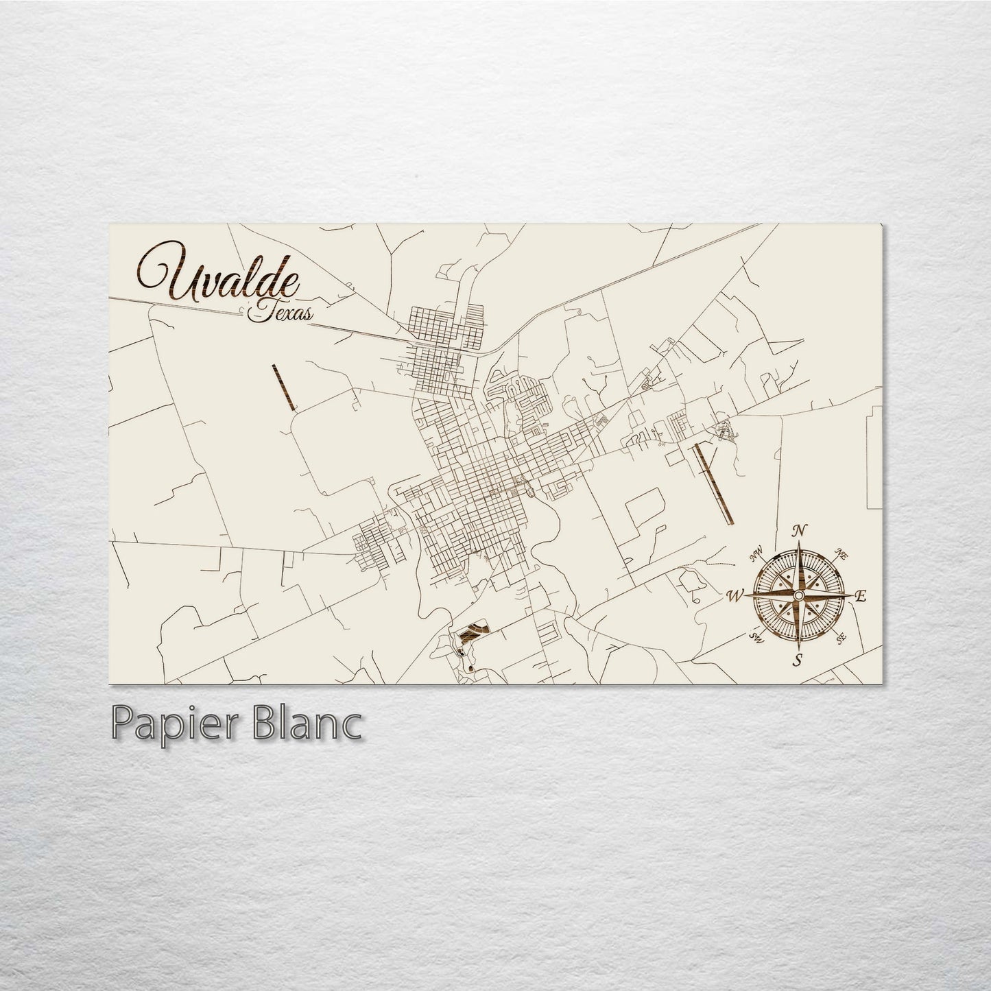 Uvalde, Texas Street Map