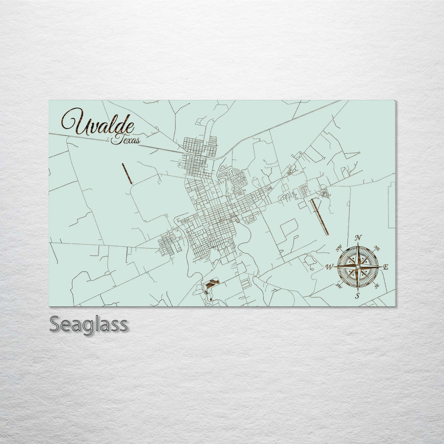 Uvalde, Texas Street Map