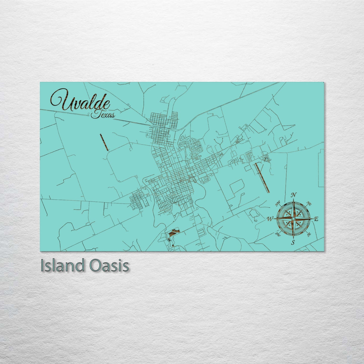 Uvalde, Texas Street Map