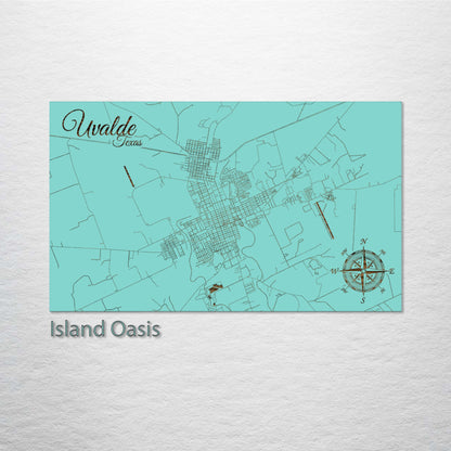 Uvalde, Texas Street Map