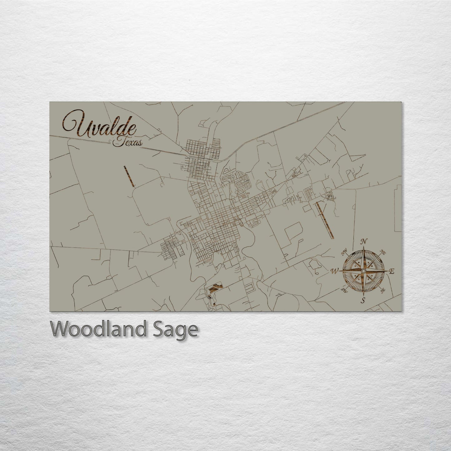 Uvalde, Texas Street Map