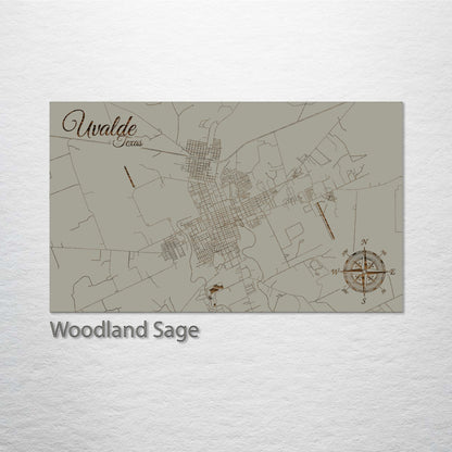 Uvalde, Texas Street Map