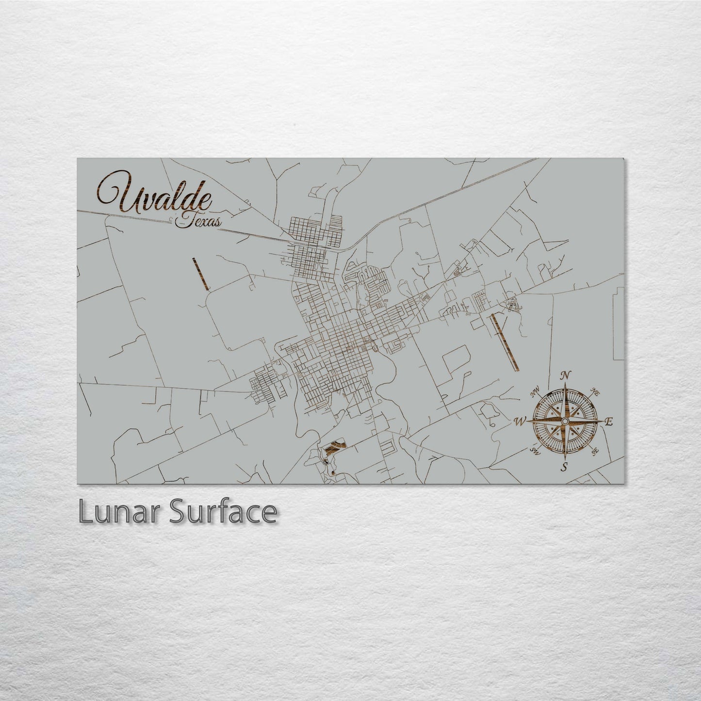 Uvalde, Texas Street Map