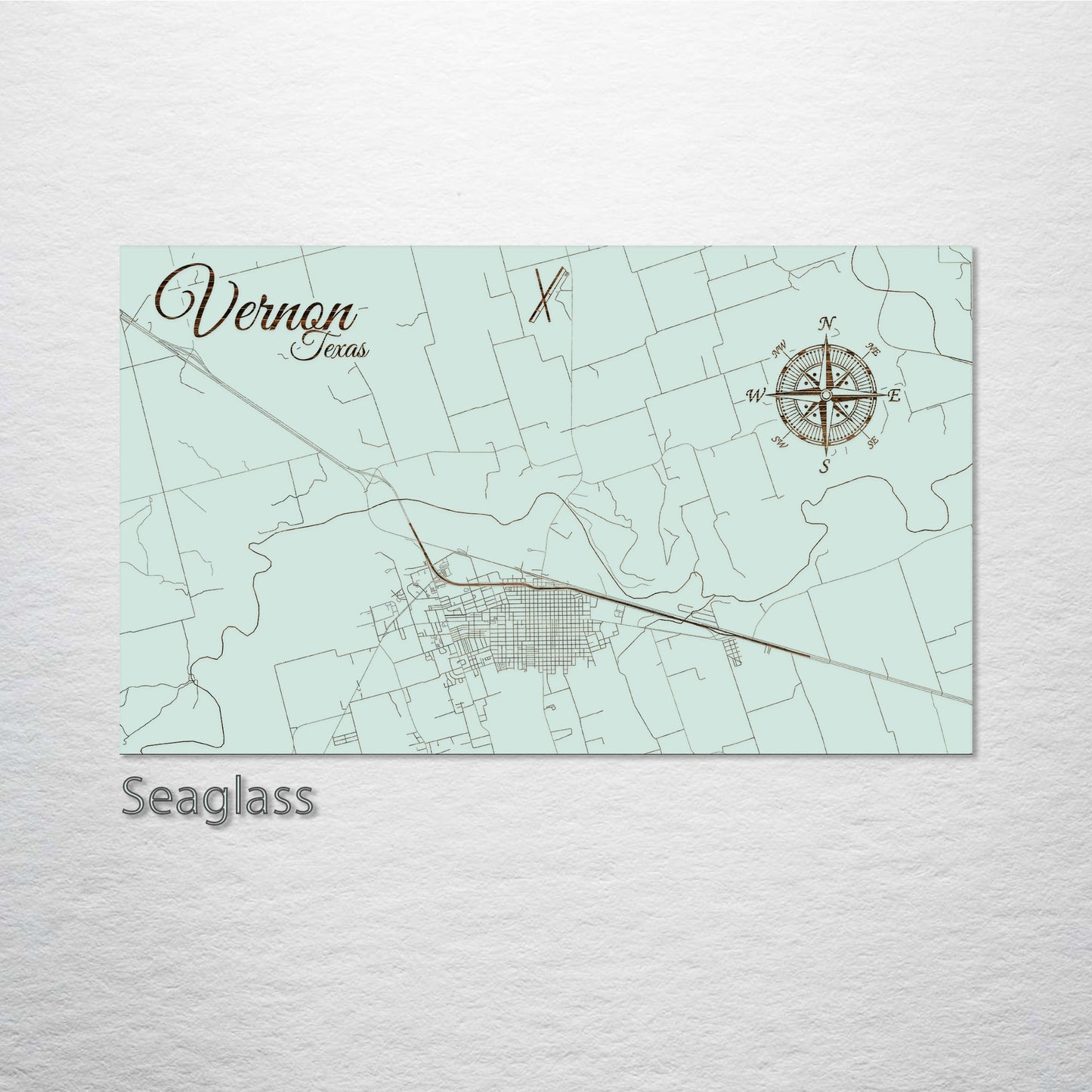 Vernon, Texas Street Map