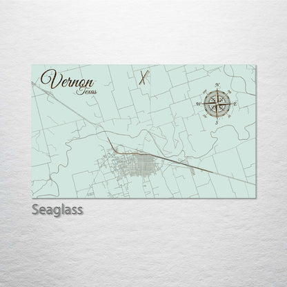 Vernon, Texas Street Map