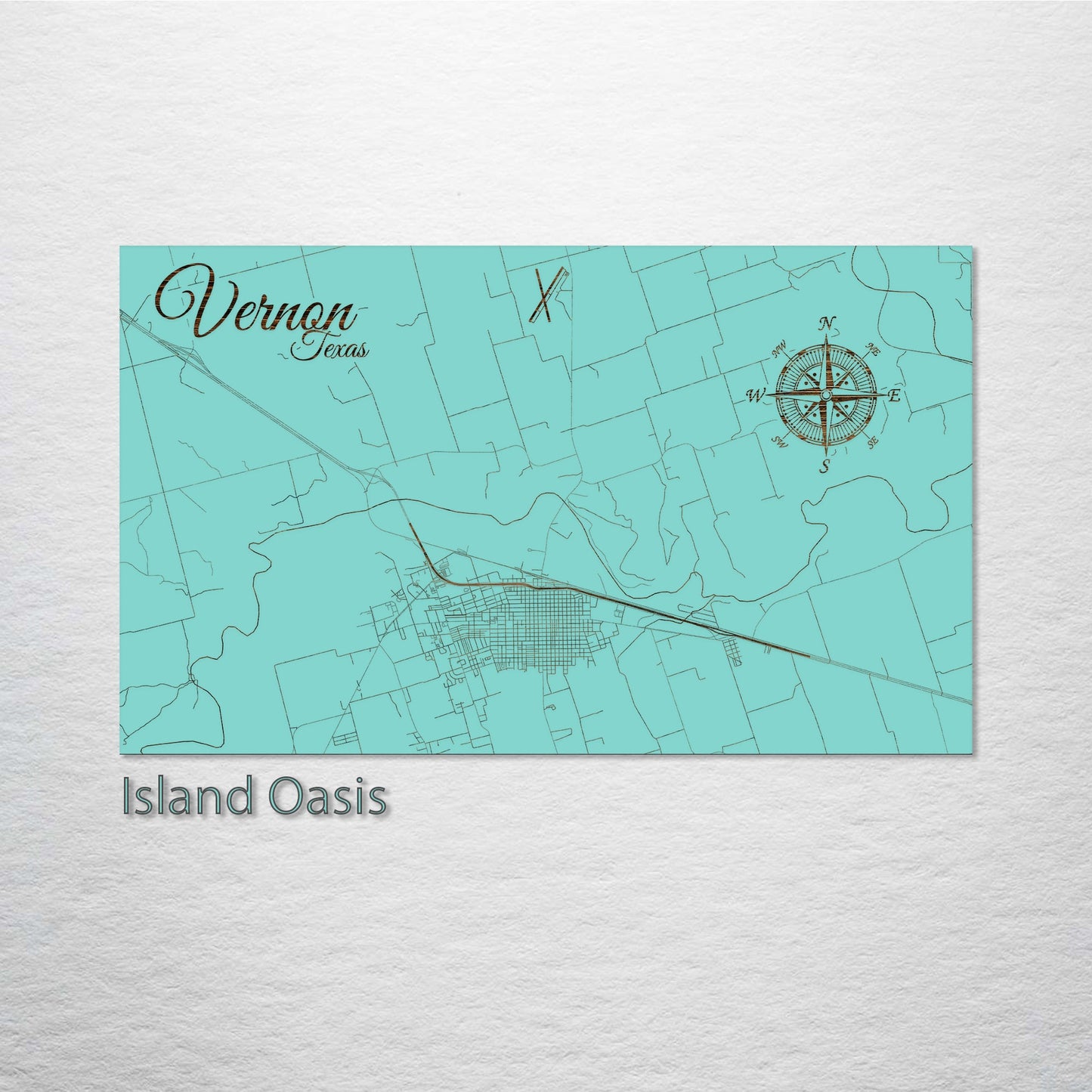 Vernon, Texas Street Map