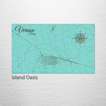 Vernon, Texas Street Map