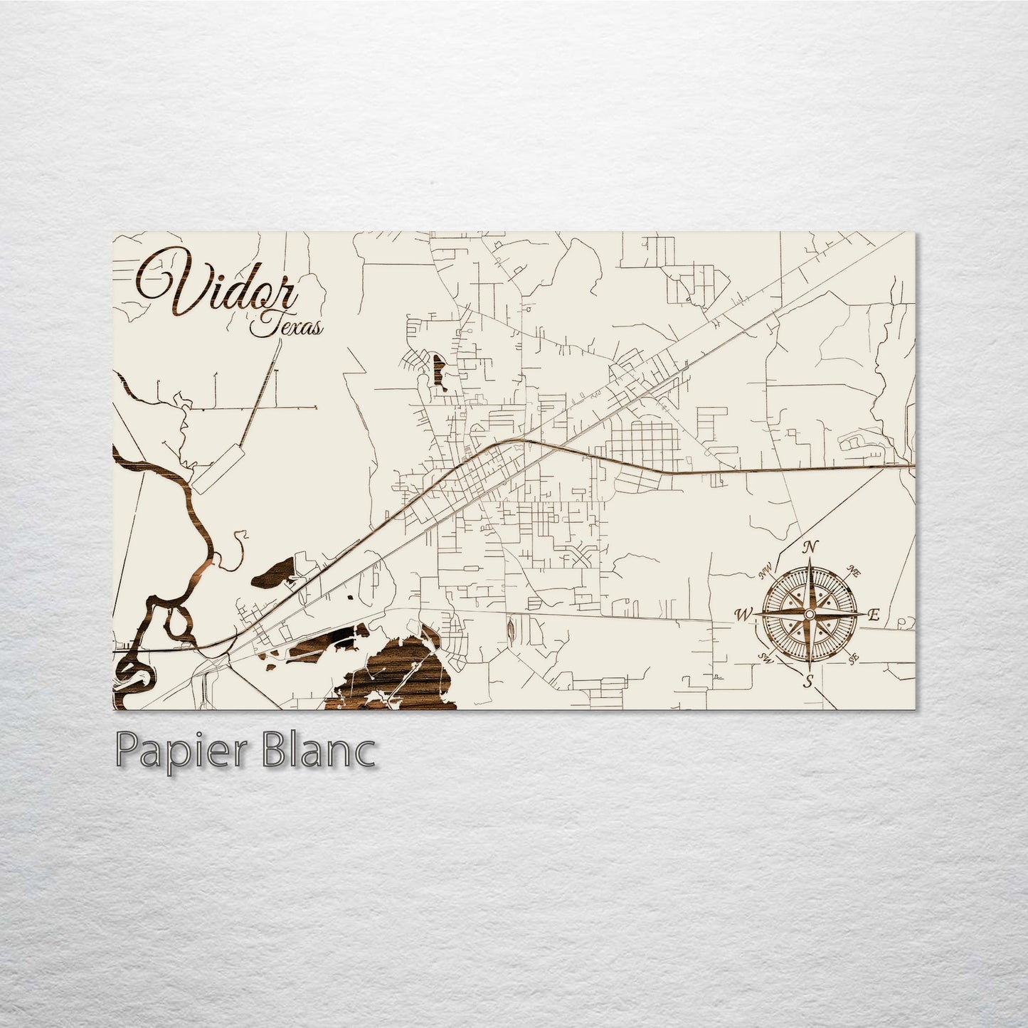 Vidor, Texas Street Map