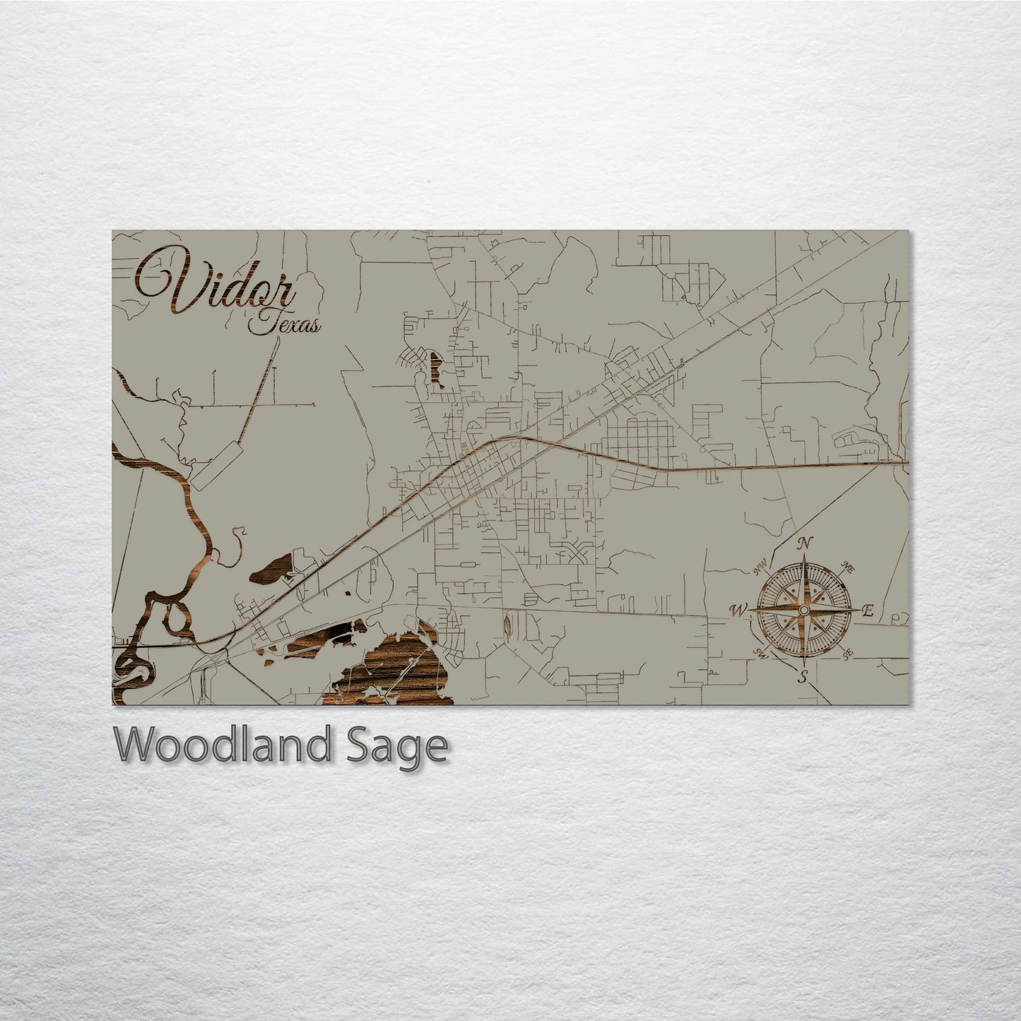 Vidor, Texas Street Map