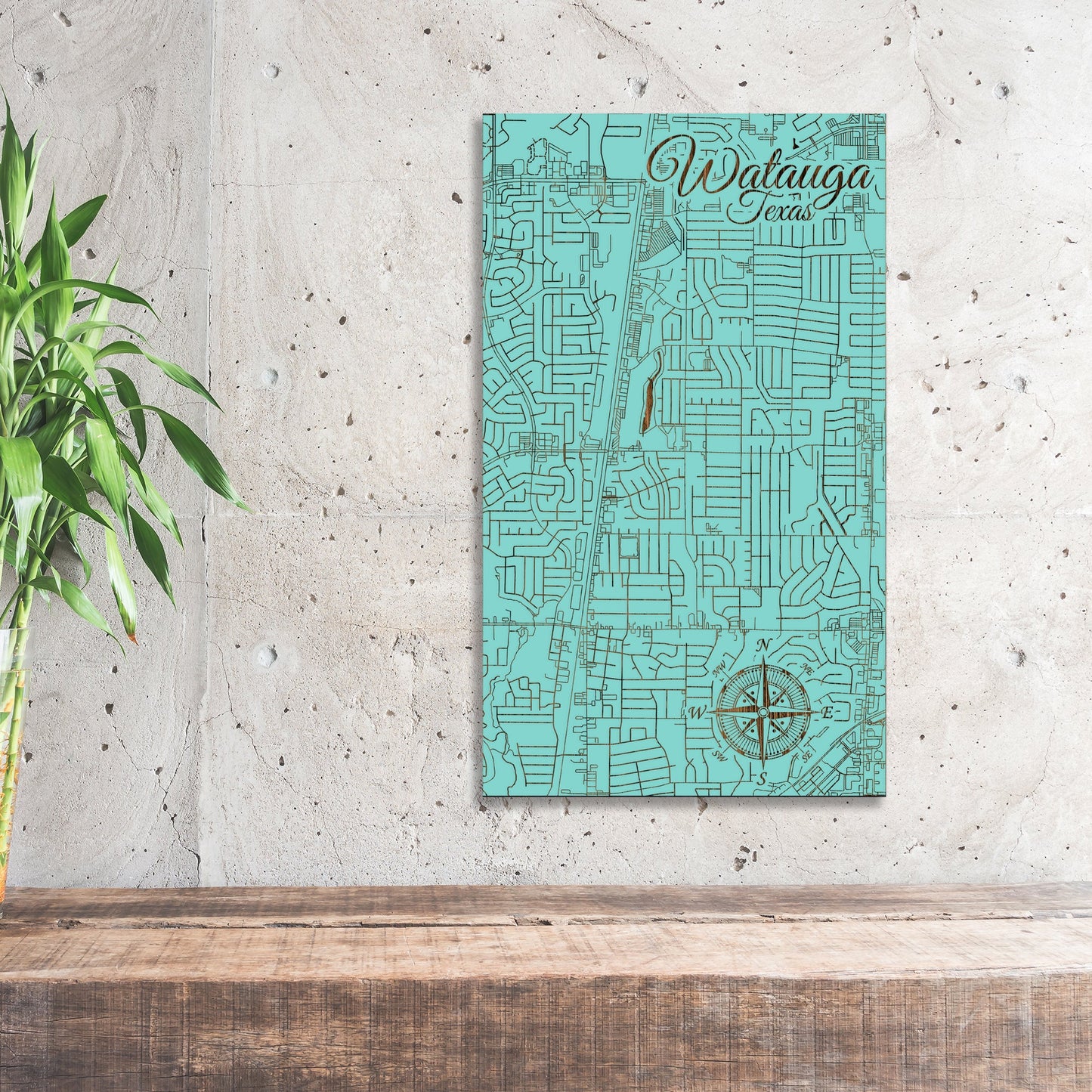 Watauga, Texas Street Map