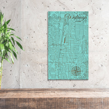 Watauga, Texas Street Map