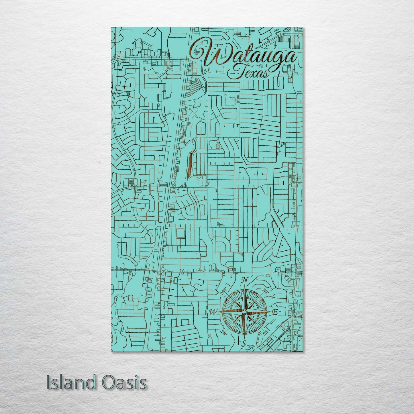 Watauga, Texas Street Map