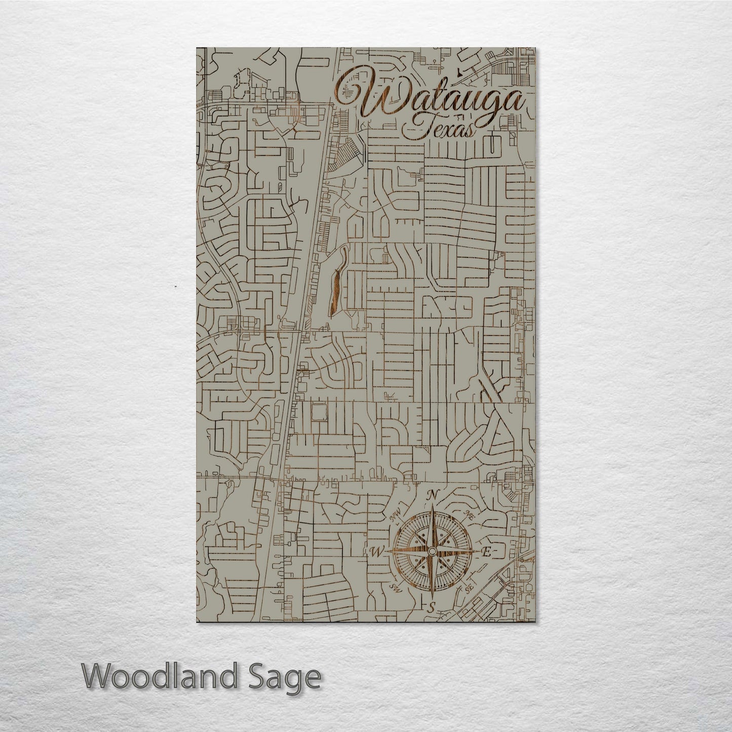 Watauga, Texas Street Map