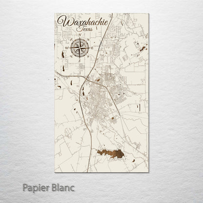 Waxahachie, Texas Street Map